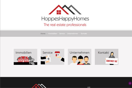 Startseite website Hoppes Happy Homes Immobilien Buxtehude