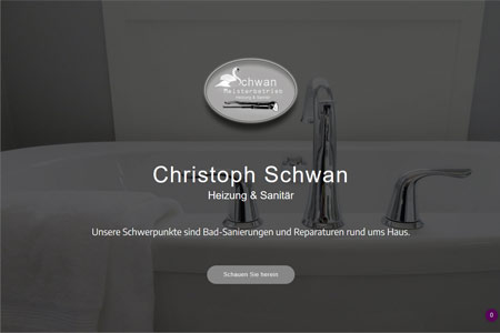 Startseite website schwan-heizung-sanitaer